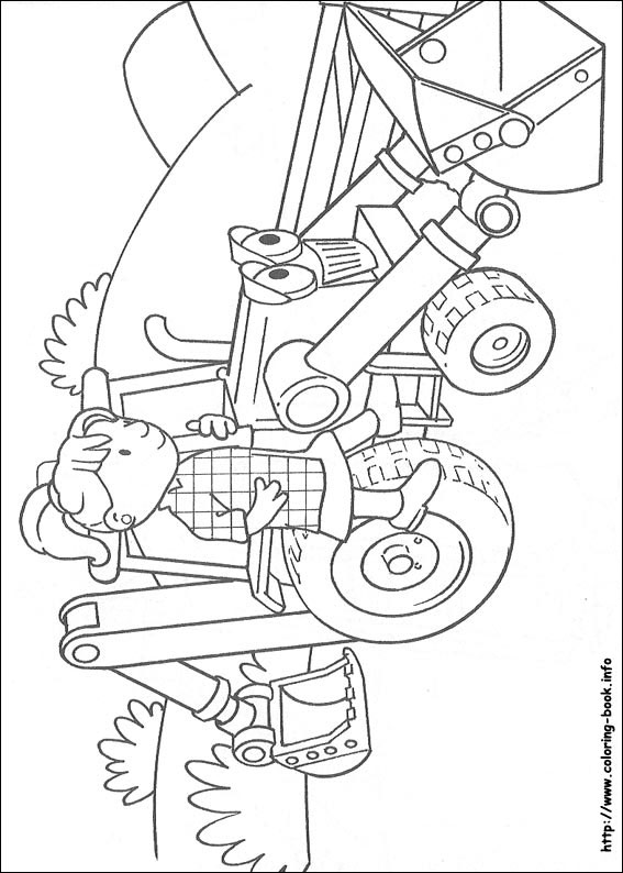 Bob the Builder coloring picture